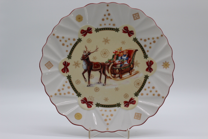 Weihnachtsteller / Teller mit Schlitten Ø 26 cm (2. Wahl) - Villeroy & Boch - Weihnachten