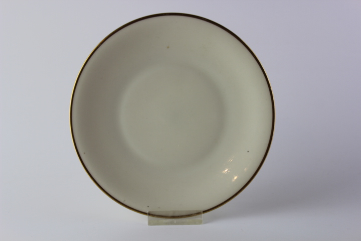 Brotteller Ø 15,5 cm - Heinrich - Anmut - Creme/Gold schmal