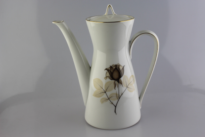 Kaffeekanne groß - Rosenthal - Form 2000 - Schattenrose