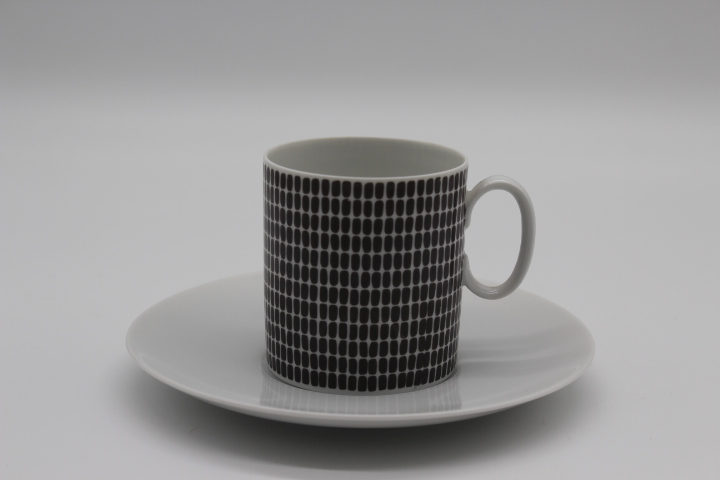 Kaffeetasse 2 tlg. - Thomas - Medaillon - Onyx