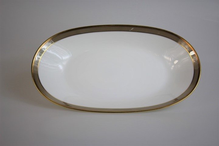 Aufschnittplatte - Rosenthal - Form 2000 - Gala braun