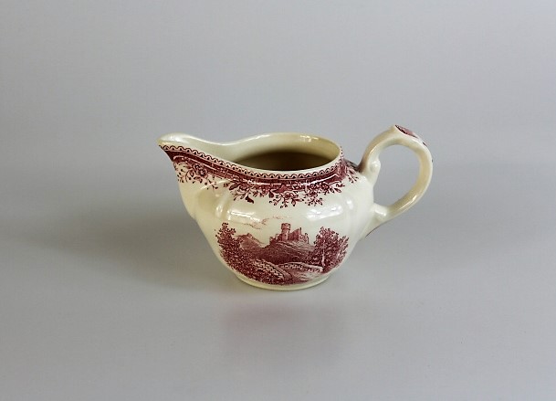 Sahnekännchen groß - Villeroy & Boch - Burgenland rot