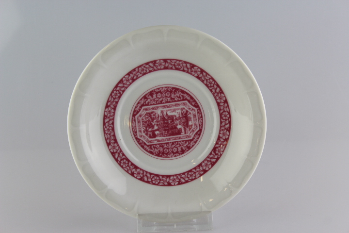 Untertasse mit Rand - Heinrich - Rüdesheimer