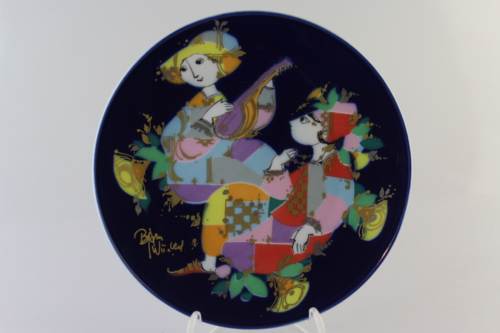 Rosenthal - Bjørn Wiinblad diverse - Mandolinenspieler