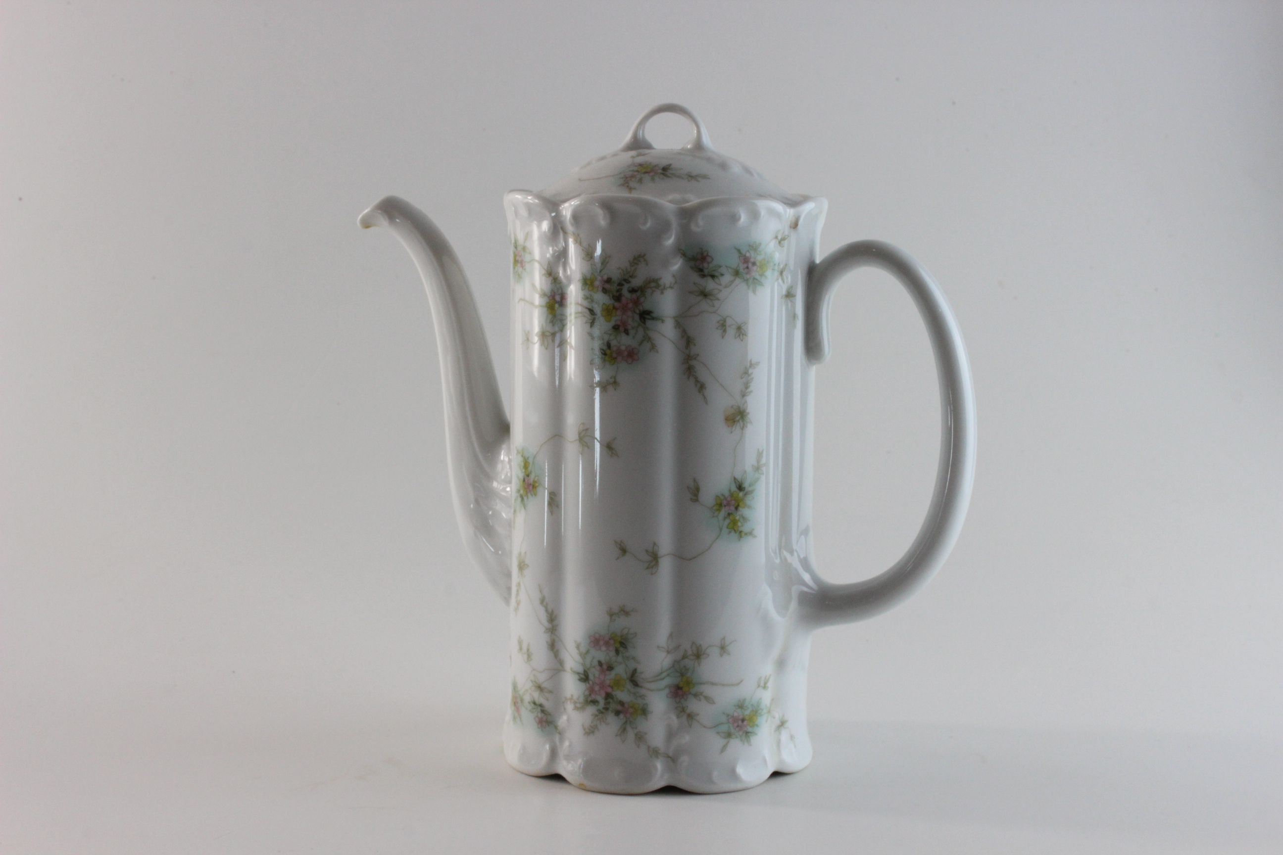 Kaffeekanne 16 cm - Rosenthal - grüne Ranke
