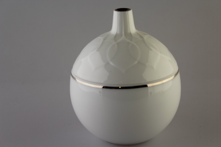Zuckerdose - Rosenthal - Lotus - Platinrand