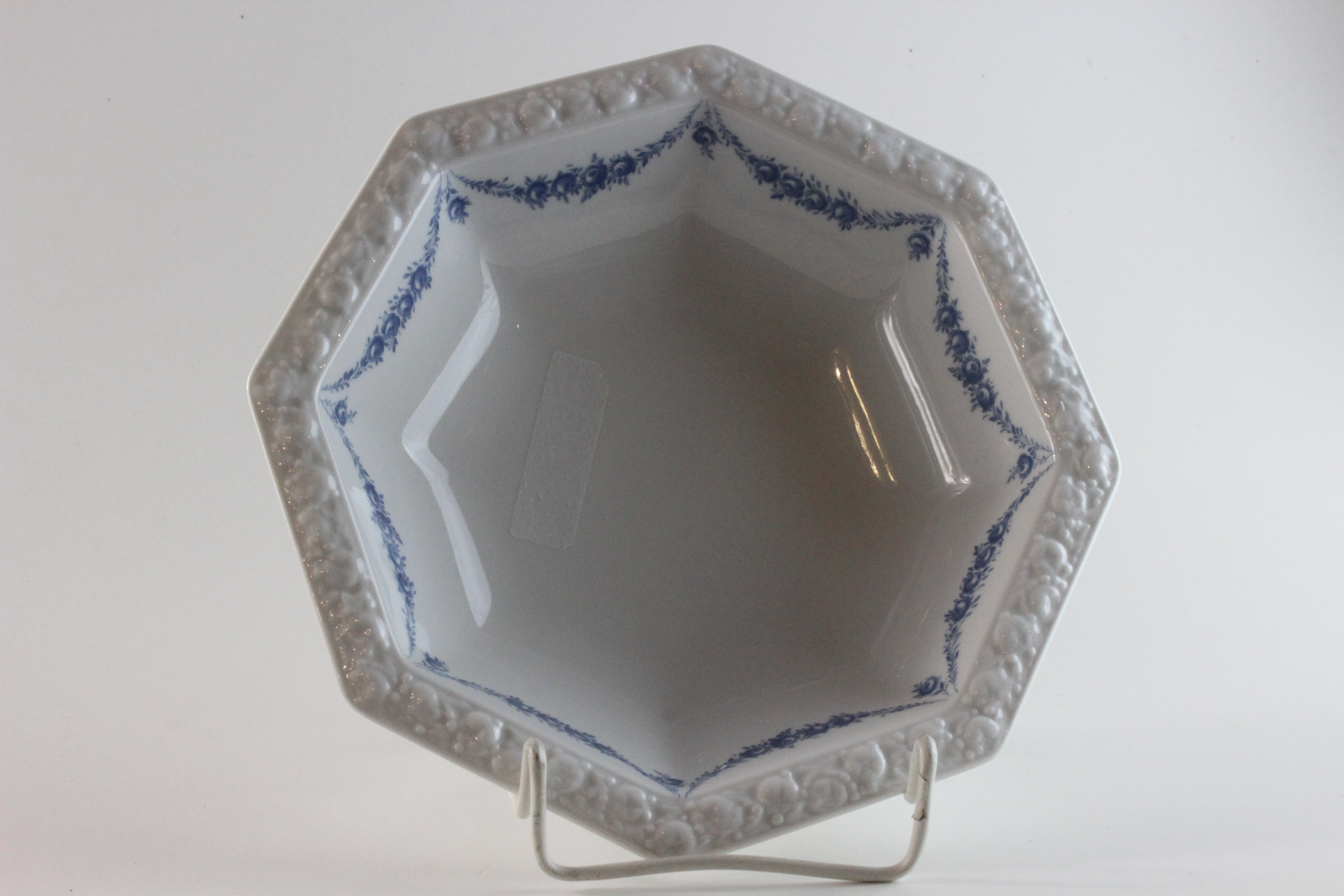 Schüssel Ø 20 cm - Rosenthal - Maria - Rosenkante blau