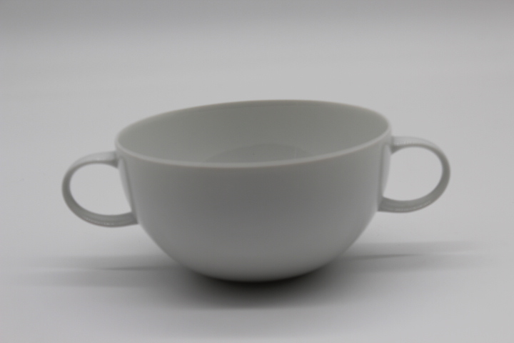 Suppentasse einzeln - Rosenthal - Zauberflöte - weiß