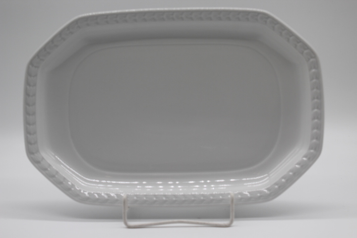 Fleischplatte 31 cm - Seltmann Weiden - Andrea - weiß