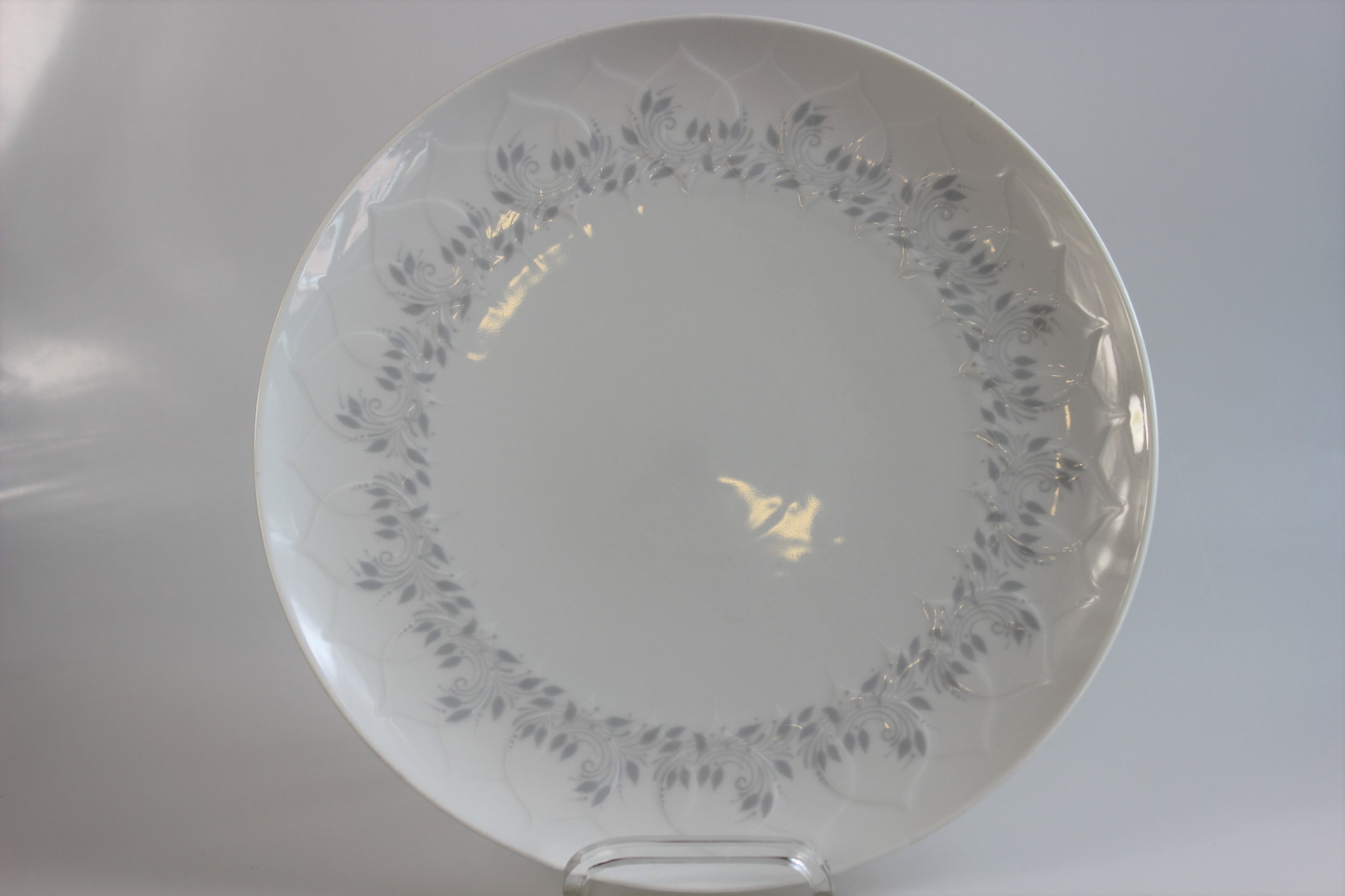 Kuchenteller Ø 28 cm - Rosenthal - Lotus - Pergola grau