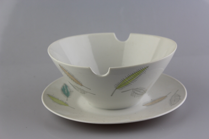 Sauciere - Rosenthal - Form 2000 - bunte Blätter