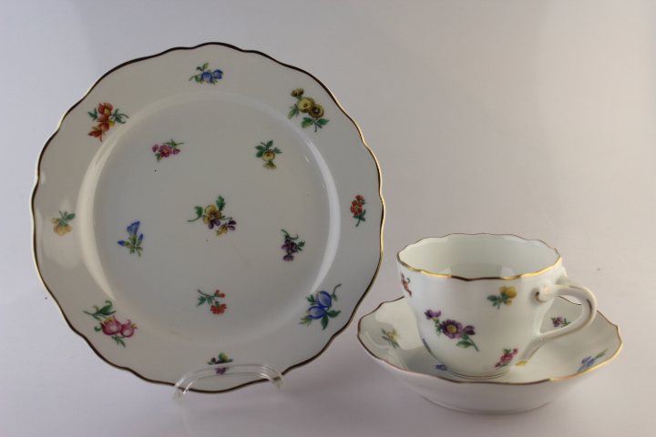 Kaffeegedeck 3 tlg. - Hutschenreuther - Mirabell