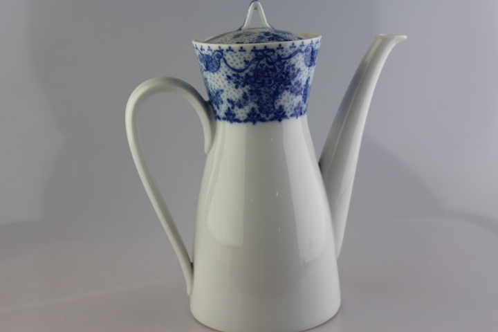 Kaffeekanne - Rosenthal - Form 2000 - Idyll kobalt