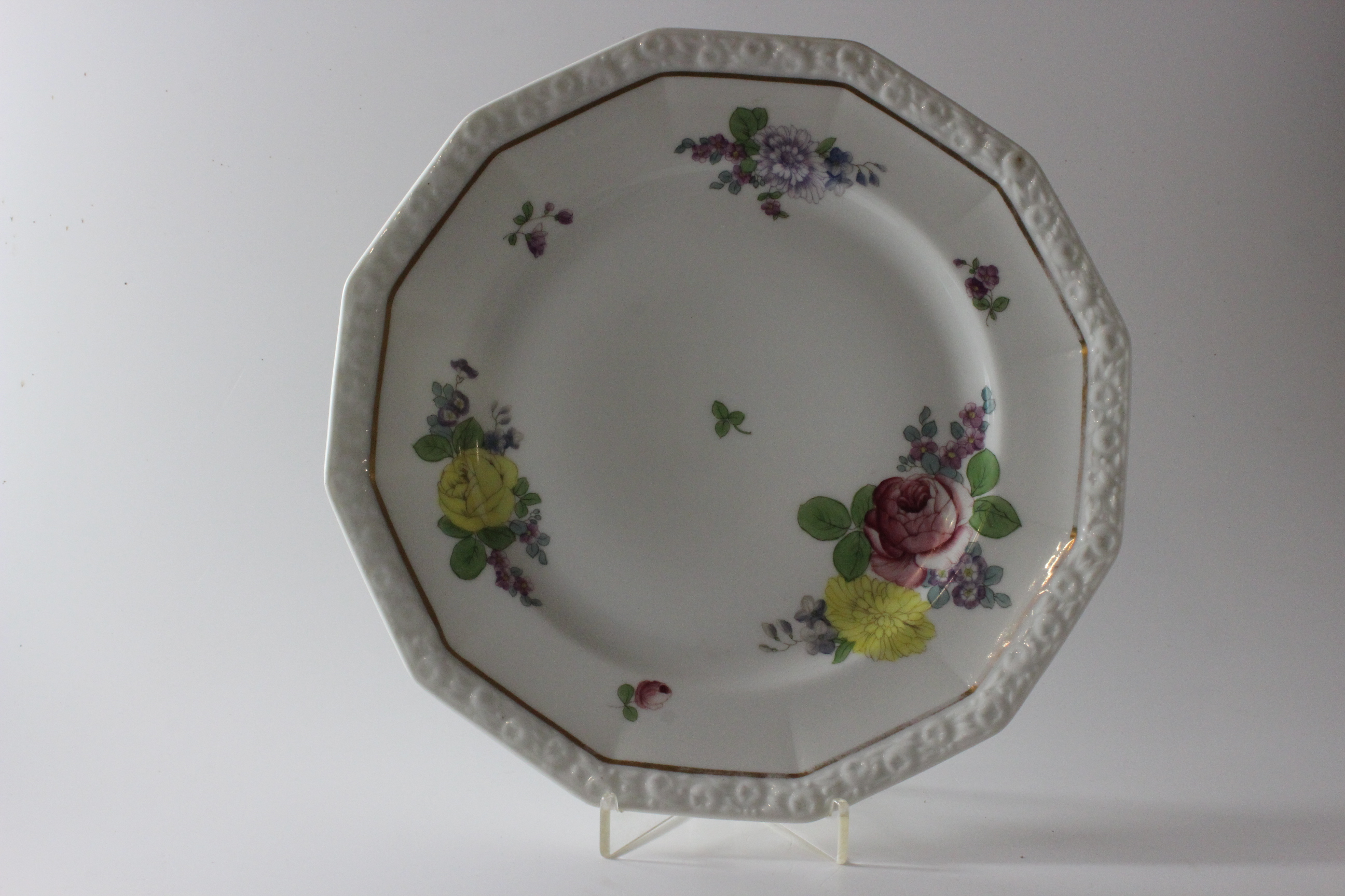 Speiseteller - Rosenthal - Handbemalt