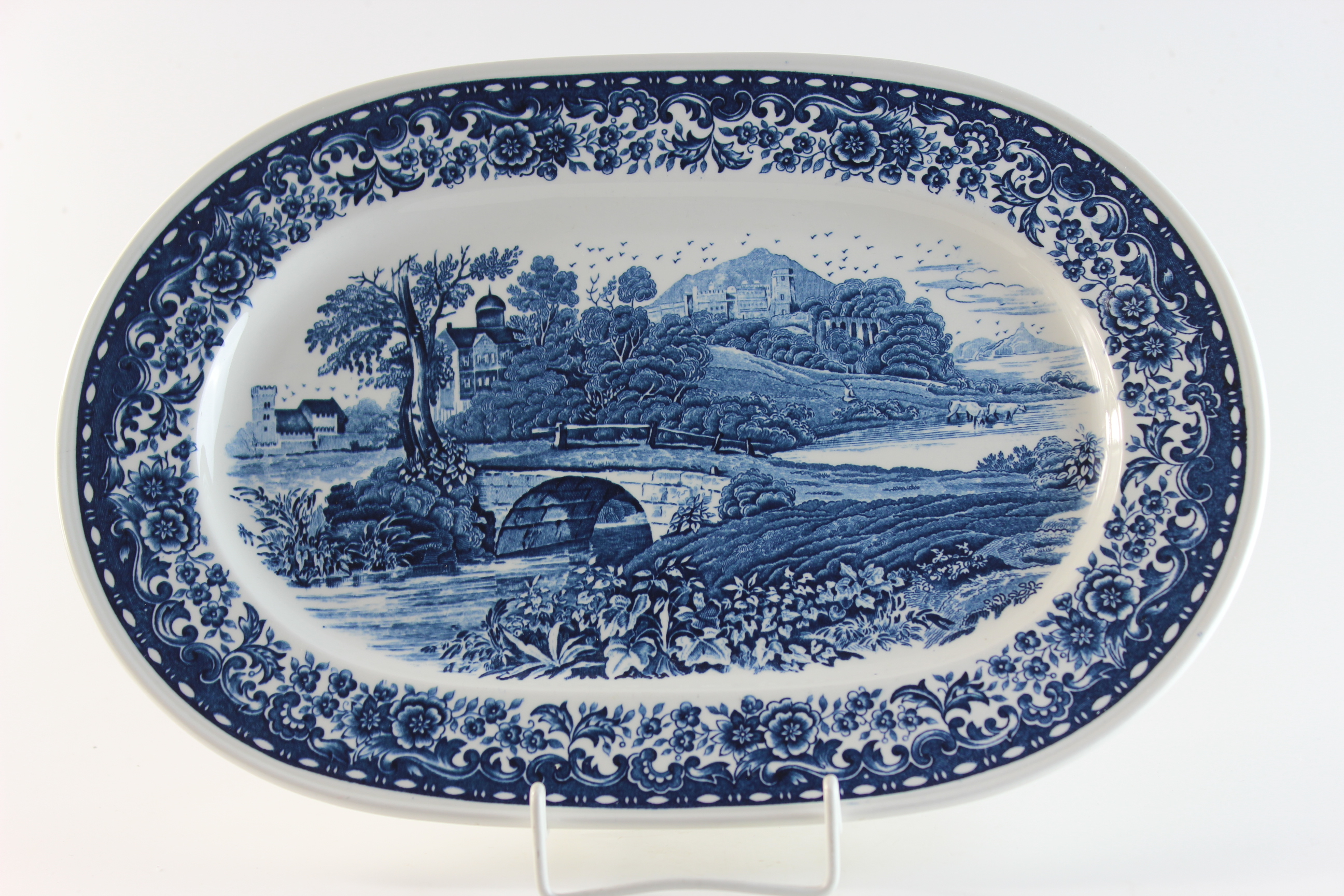 Fleischplatte 33,5 cm - Villeroy & Boch - Blue Castle