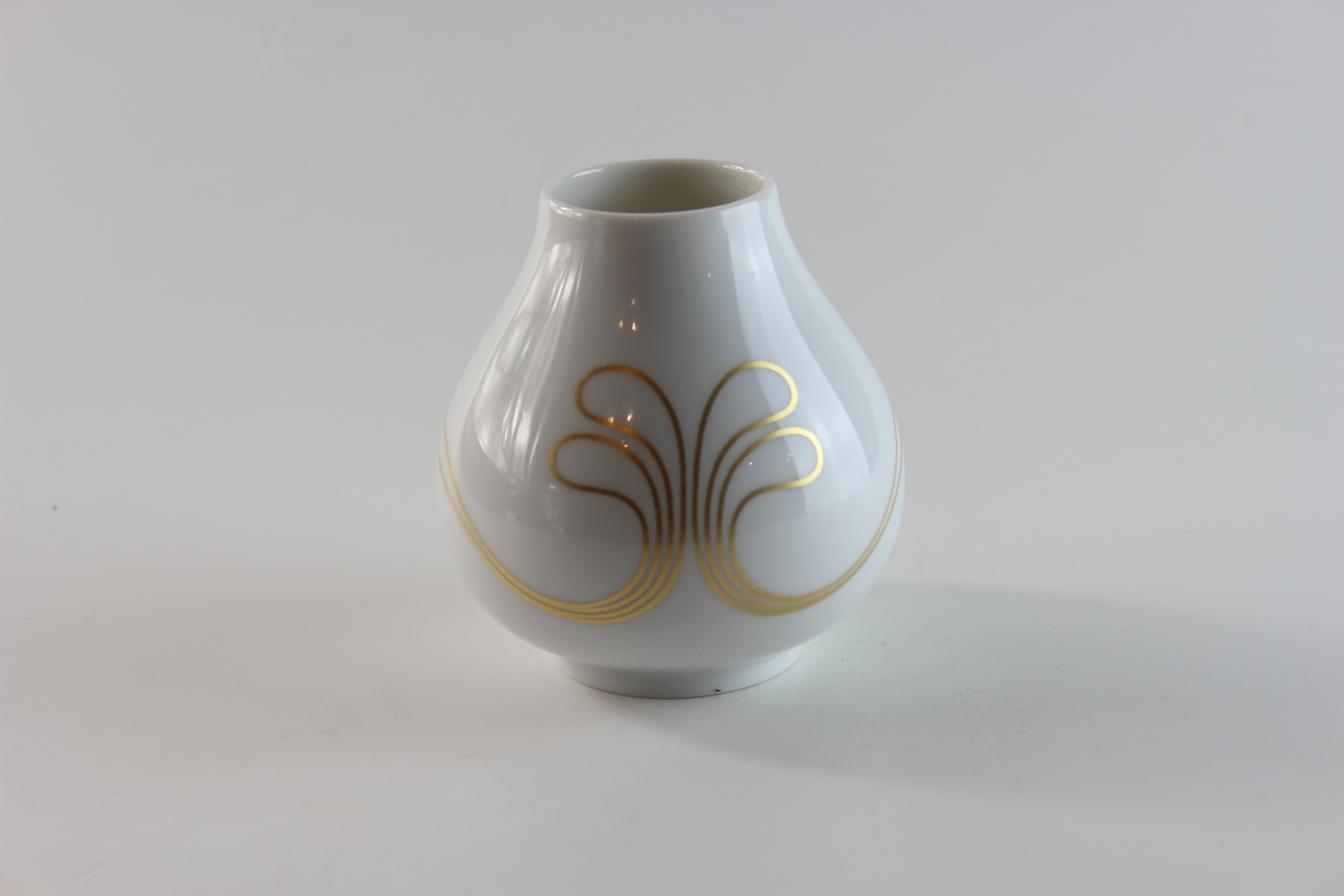 Tischvase - Heinrich - Rot/Gold