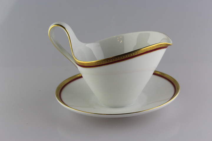 Sauciere - Heinrich - Form 1920 - Rot/Goldrand