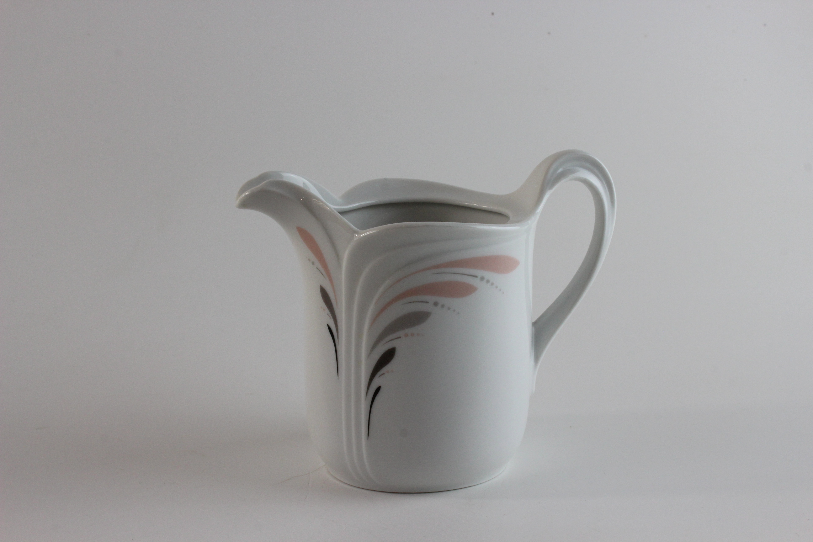 Sahnekännchen - Seltmann Weiden - Grau / Rosa