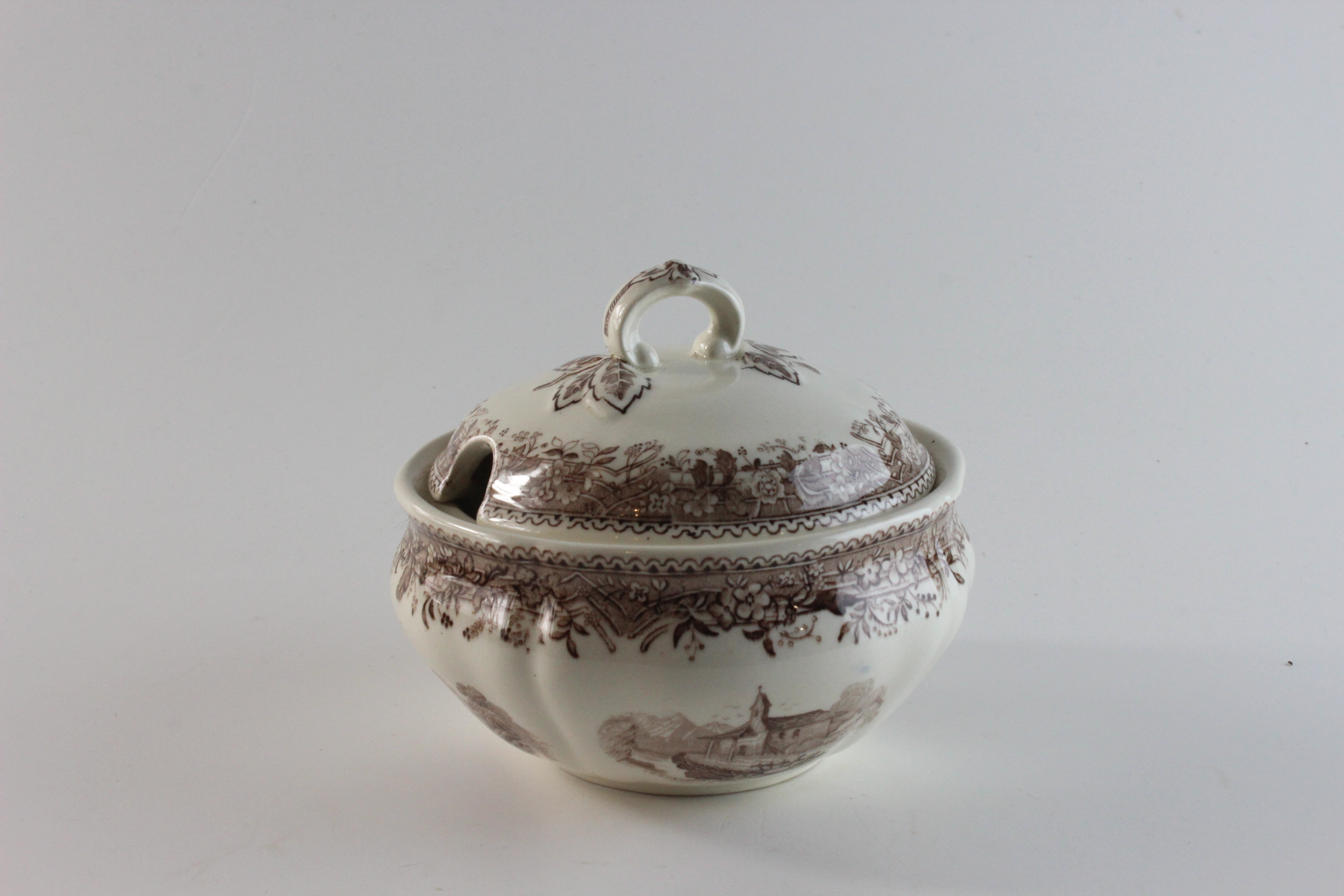 Zuckerdose - Villeroy & Boch - Burgenland braun