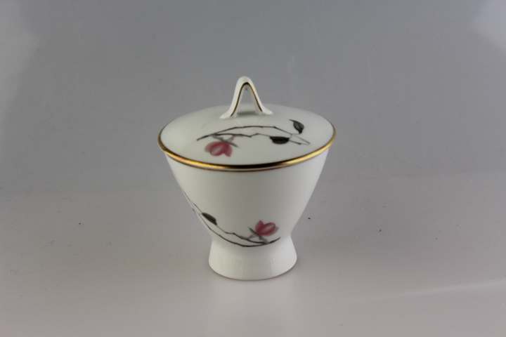 Zuckerdose groß - Rosenthal - Form 2000 - Japanischer Blütenzweig