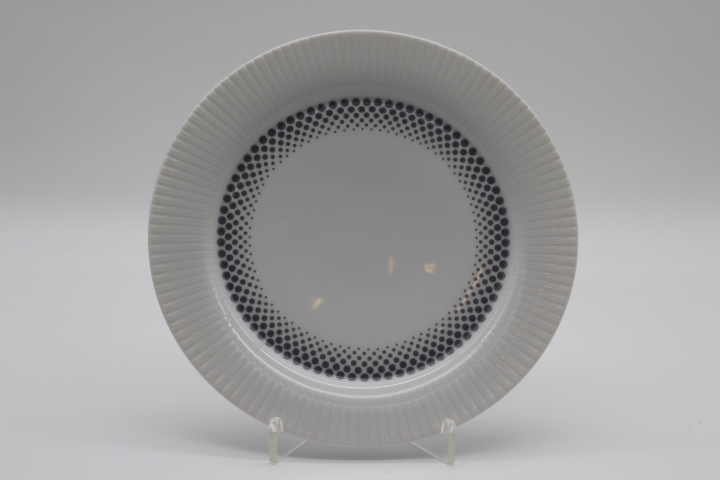 Kuchenteller Ø 19,5 cm - Rosenthal - Modulation - Graue Punkte