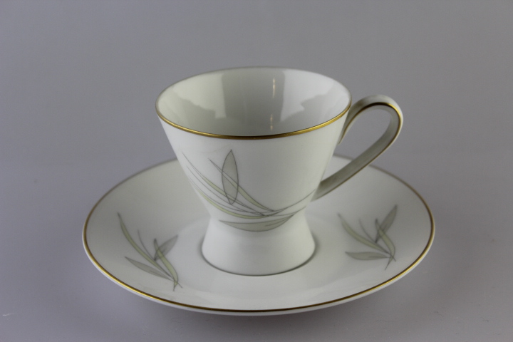 Moccatasse 2 tlg. - Rosenthal - Form 2000 - Gräser