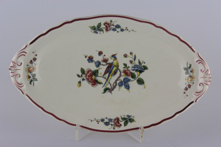 Aufschnittplatte 23 cm - Villeroy & Boch - Phoenix rot