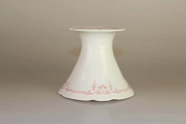 Kerzenständer - Seltmann Weiden - rote Lilie