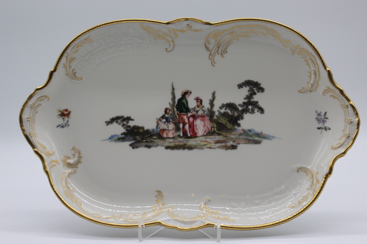 Fleischplatte 34 cm - Rosenthal - Sanssouci - Hoeroldt Arkadien