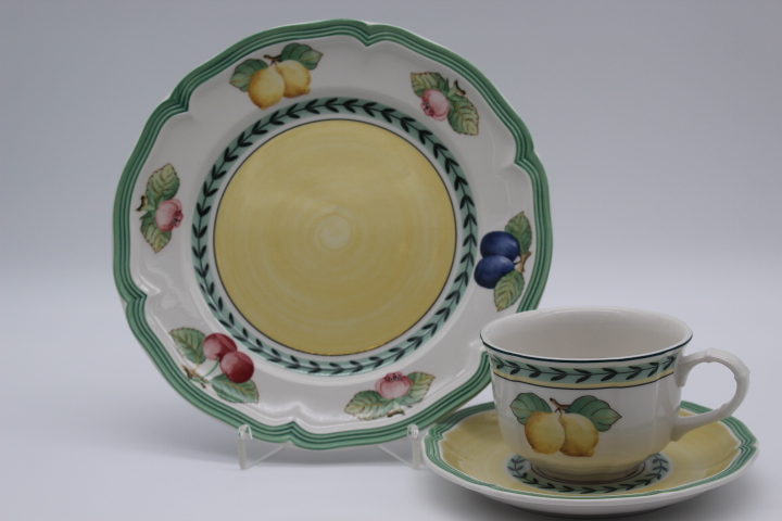 Teegedeck 3 tlg. - Villeroy & Boch - French Garden