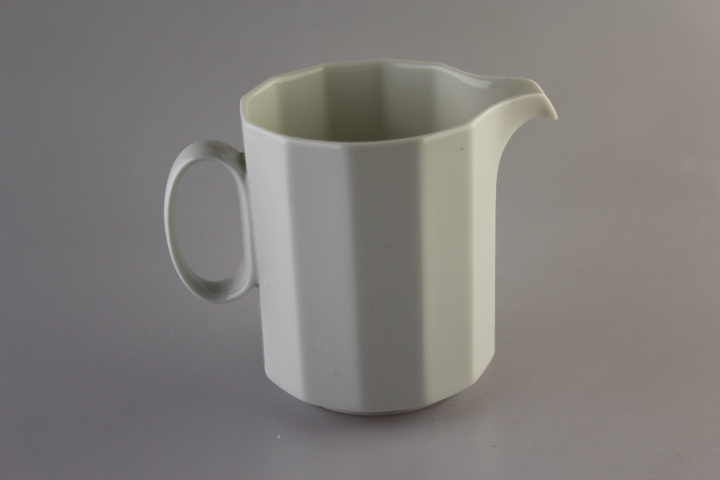 Sahnekännchen groß - Rosenthal - Polygon - weiß