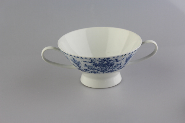 Suppentasse  - Rosenthal - Form 2000 - Idyll kobalt