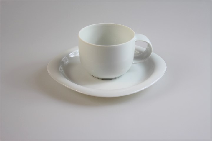 Kaffeetasse 2 tlg. - Rosenthal - Suomi - Weiß