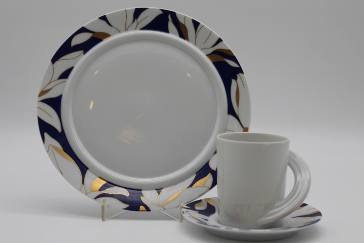 Kaffeegedeck 3 tlg. - Rosenthal - Cupola - Fiorella