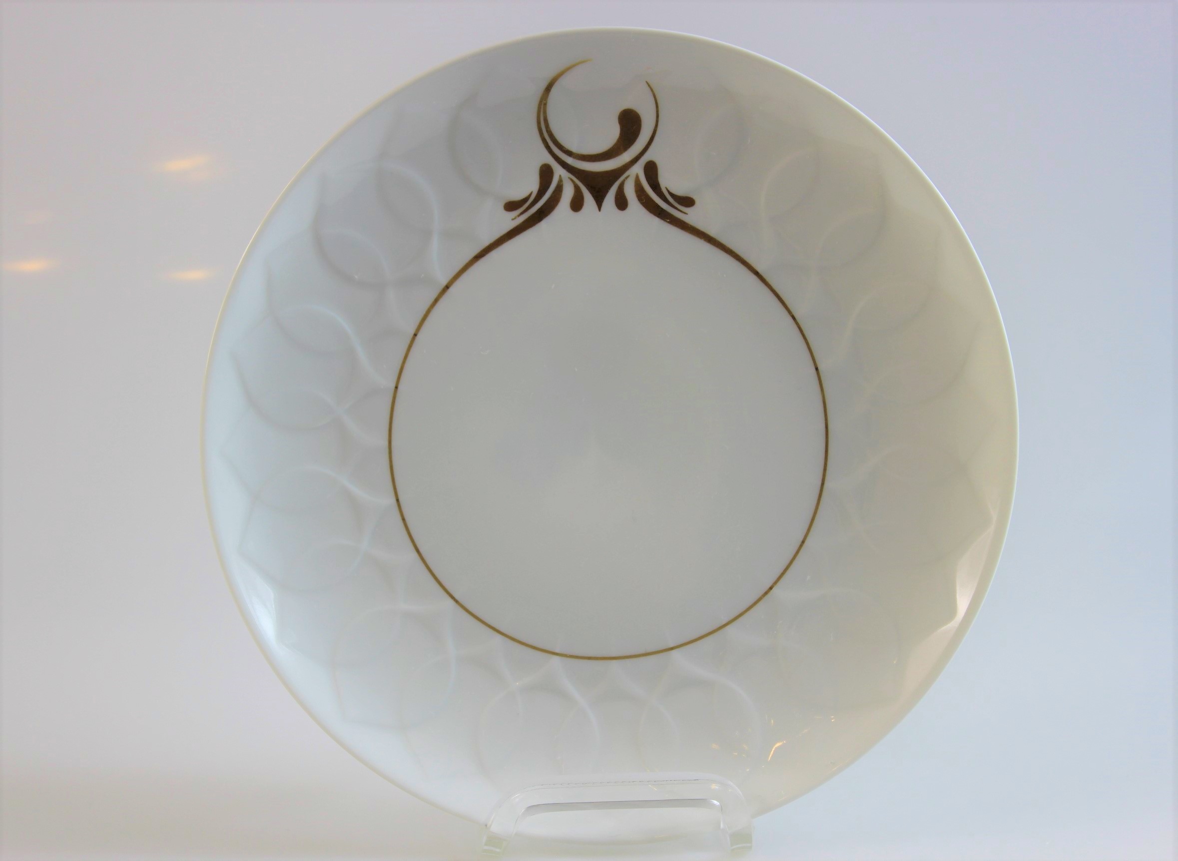 Kuchenteller - Rosenthal - Lotus - Gold Initial