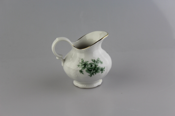 Sahnekännchen- Seltmann Weiden-  Wien - Grüne Rose