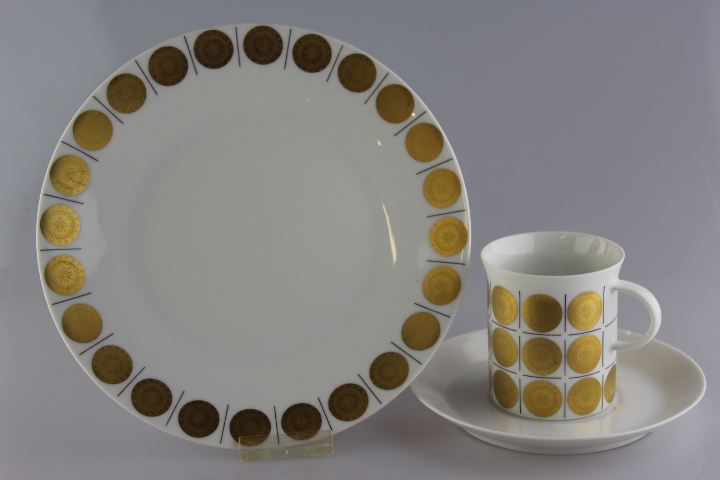 Kaffeegedeck 3 tlg. - Rosenthal - Berlin - Charlottenburg