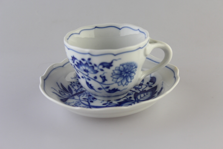 Moccatasse 2 tlg. - Hutschenreuther - Zwiebelmuster