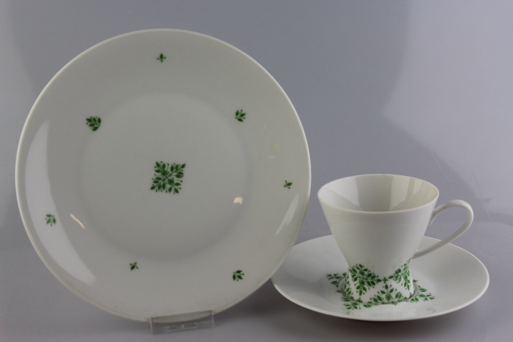 Kaffeegedeck 3 tlg. - Rosenthal - Form 2000 - Prater