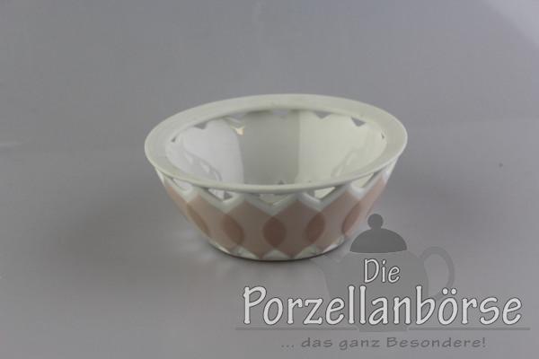 Stövchen für Kaffeekanne - Rosenthal - Lotus - Gravad Rosa