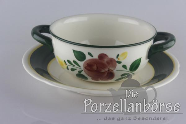 Suppentasse 2 tlg. - Villeroy & Boch - Bauernblume