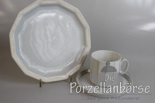 Kaffeegedeck 3 tlg. - Rosenthal - Polygon - Korfu