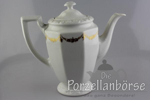 Kaffeekanne - Rosenthal - Rosenkante gold