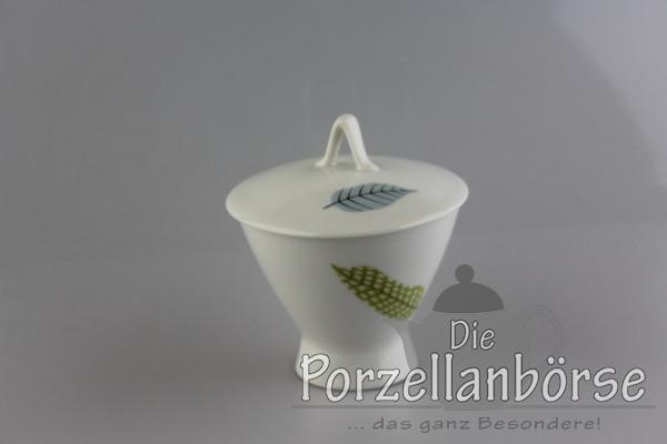 Zuckerdose - Rosenthal - Form 2000 - Blätter