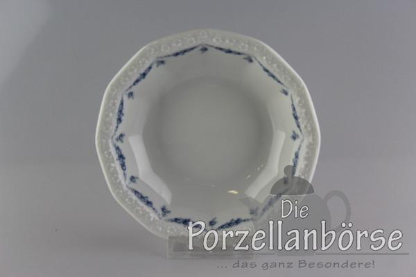 Dessertschale - Rosenthal - Maria - Rosenkante blau