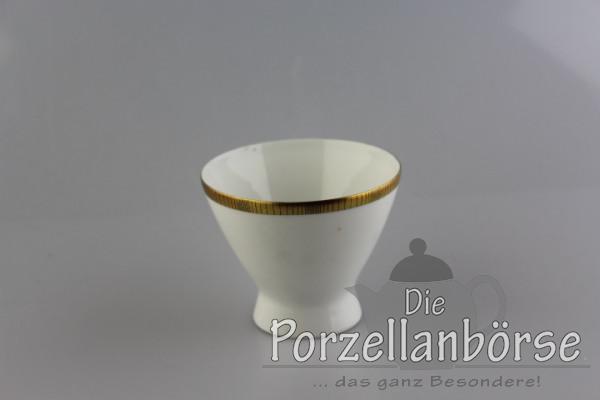 Zuckerdose (ohne Deckel) - Rosenthal - Form 2000 - Goldband mit Streifen