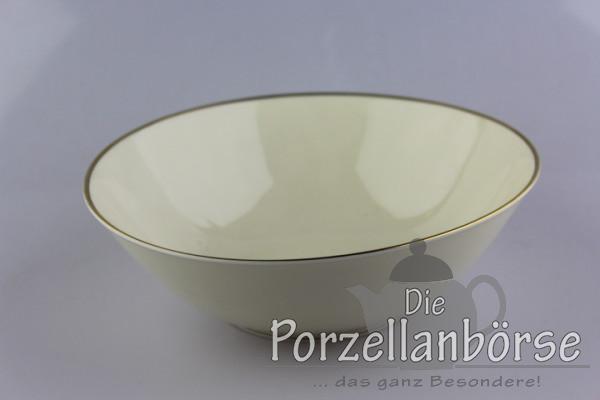 Schüssel Ø19 cm - Heinrich - Anmut - Creme/Gold schmal