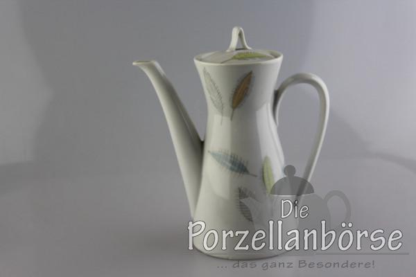 Moccakanne - Rosenthal - Form 2000 - bunte Blätter
