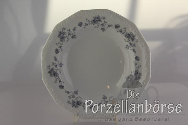 Suppenteller - Rosenthal - Blaue Blumenranke