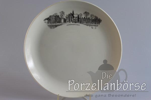 Kuchenteller (Noordermarkt) - Villeroy & Boch - Amsterdames grachten